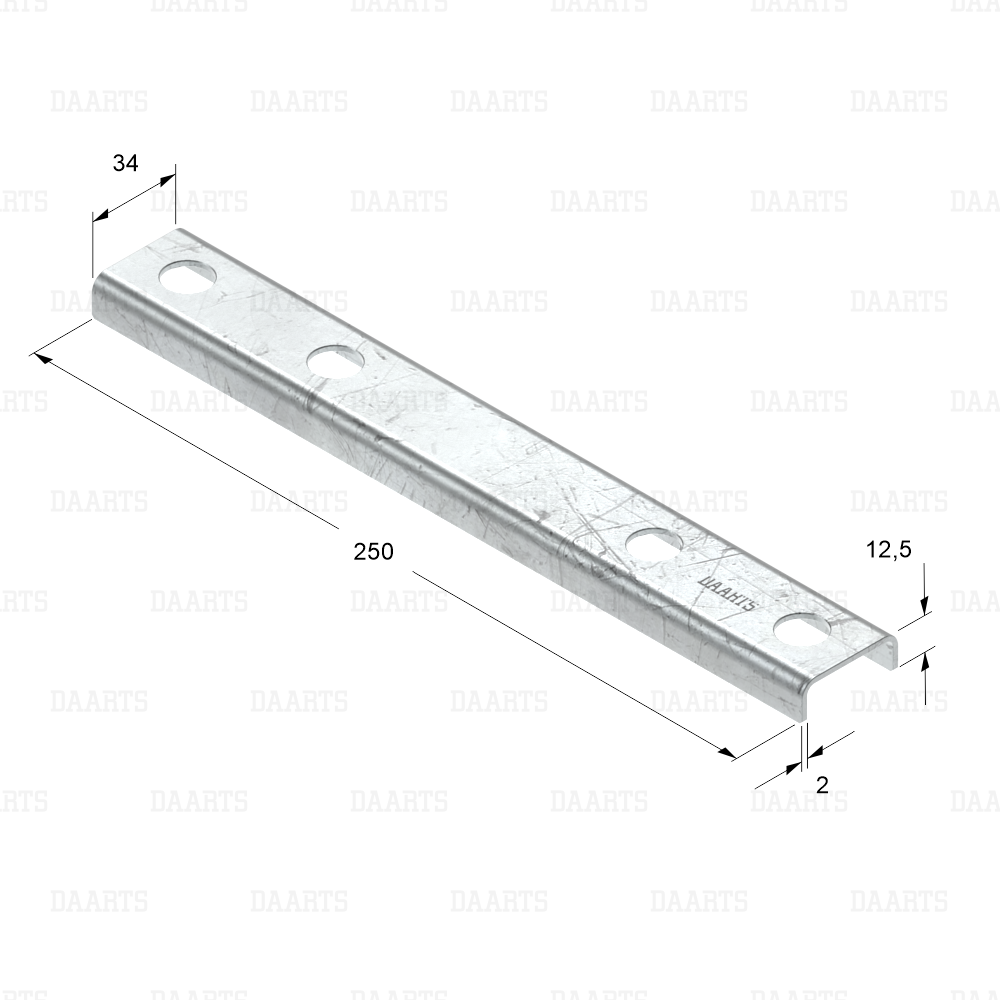 с размерами Соединитель внутренний DS MQL 41х21